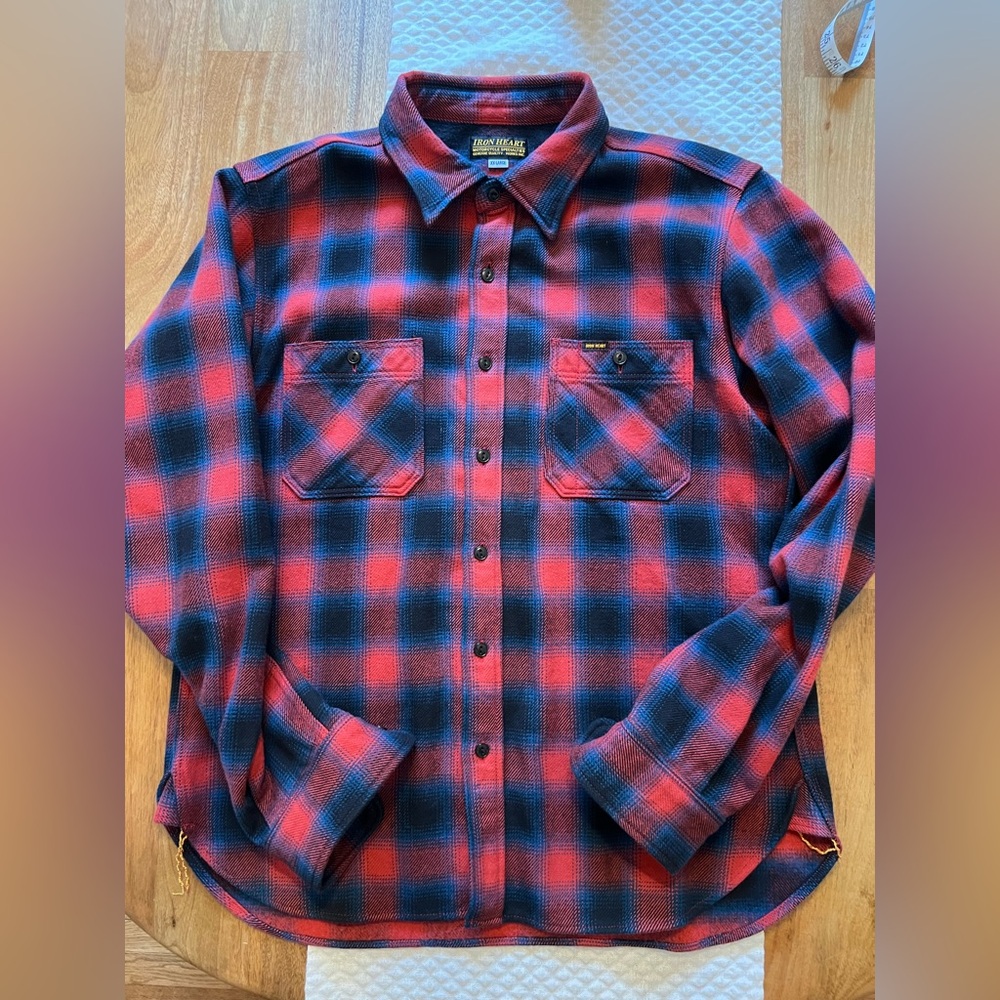 Iron Heart UHF Red and Blue Ombré xxl